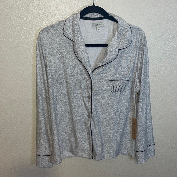 Rae Dunn Other - NWT Rae Dunn Medium Pajama button up